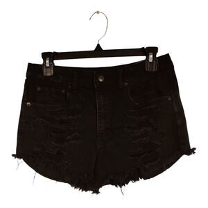 American Eagle Outfitters Black High Waist Shorts